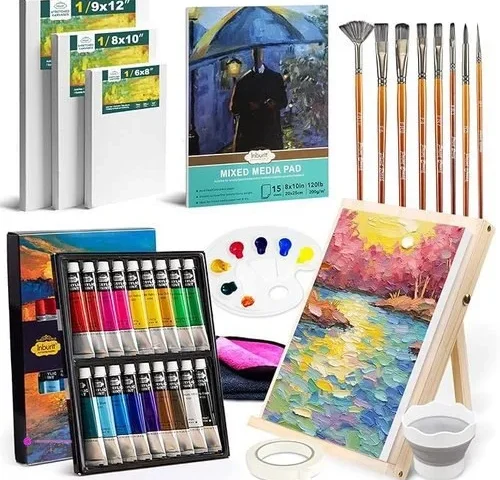 Inburit Acrylic Paint Set For Kids Art Supplies Painting Kits