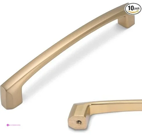 Povefonk 10 Pack 5 Inch 128mm Champagne Bronze Kitchen Cabinet
