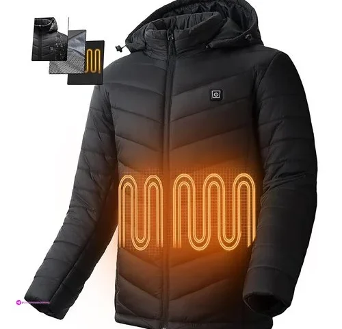 Yhq Heated Jacket With 12v 20000mah Battery Pack 6 Heating