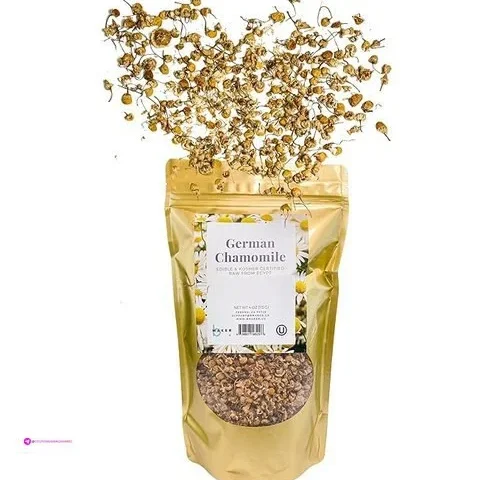 Bmaker Dried Chamomile Flowers 4oz – Bulk Bag – Kosher