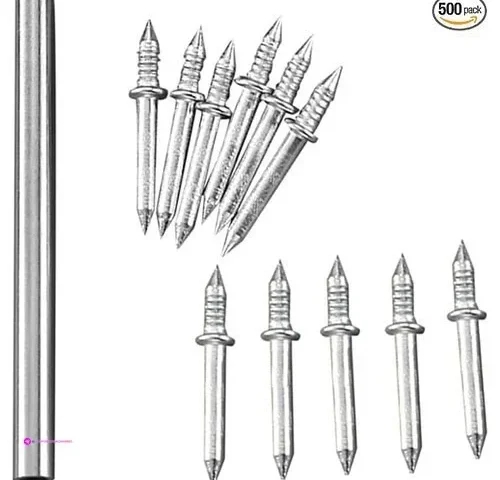 Double Headed Skirting Nails Baseboard Nails Skirtfix – Practical Sleeve