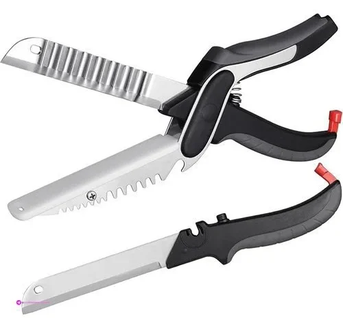 Xgizmoo Vegetable Slicer Cutter Kitchen Cutting Board Scissors Knife Comb