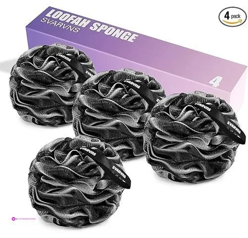 Loofah Sponge 4 Pack Large Size Loofah 75g Pcs Bath