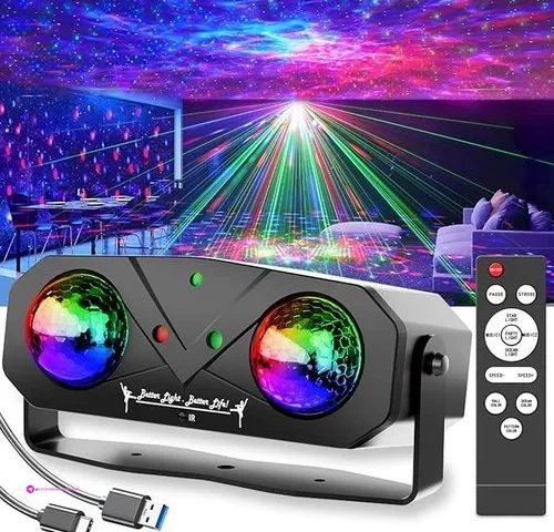 Party Disco Ball Dj Disco Light Strobe Dance Sound Activated