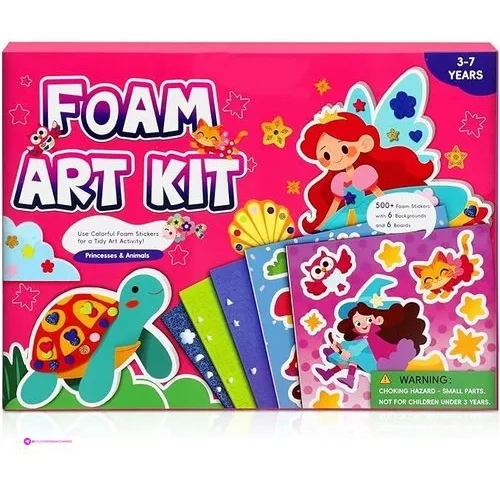 Foam Sticker Art Activity Toddler Toys For 3 4 5