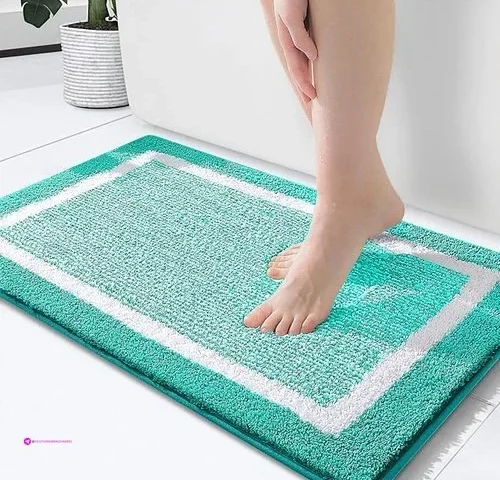 Olanly Bathroom Rugs 24×16 Extra Soft And Absorbent Microfiber Bath