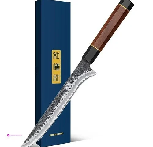 Hoshanho 7 Inch Fillet Knife Razor Sharp Hand Forged Boning
