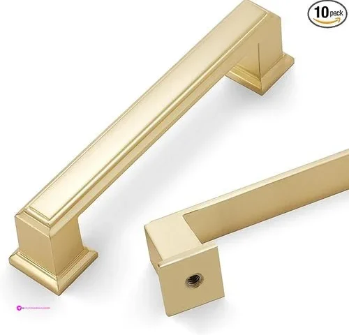 Cotykiley 10 Pack 3 75 Inch 96mm Brushed Brass Cabinet