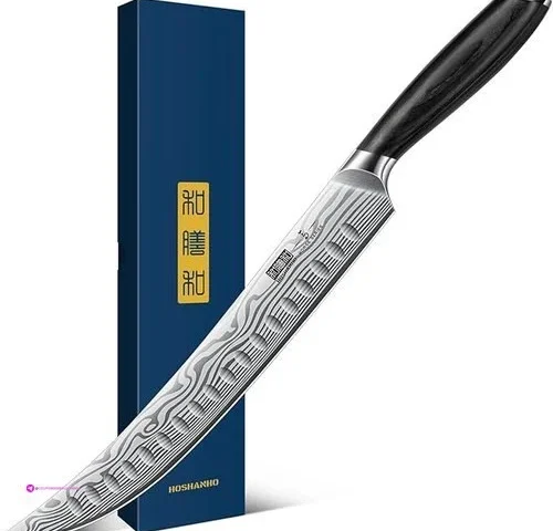 Hoshanho Carving Kinfe 10 Inch Forged High Carbon Powder Steel