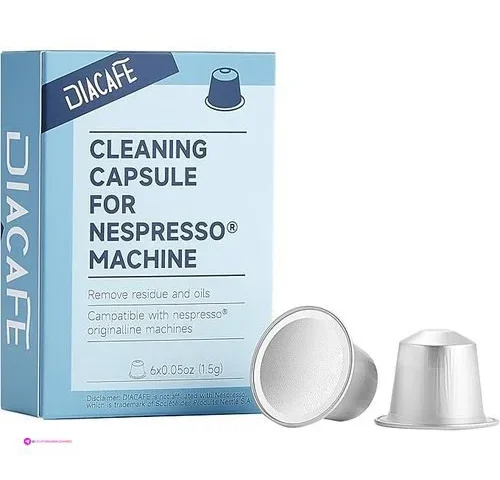 Diacafe Cleaning Capsule Compatible With Nespresso Machine 6ct Cleaning Pods