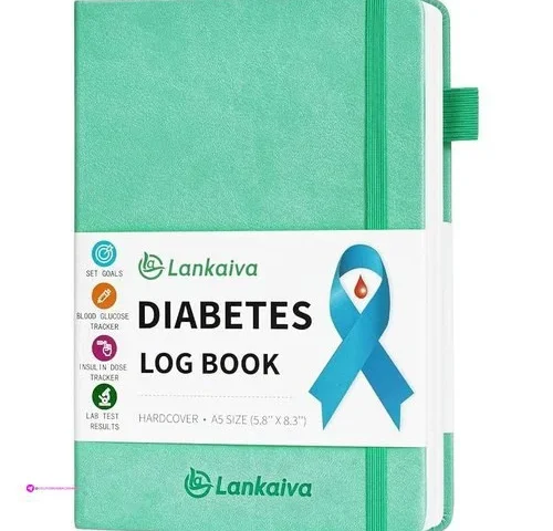 Diabetes Log Book – Daily Blood Sugar Log For Type
