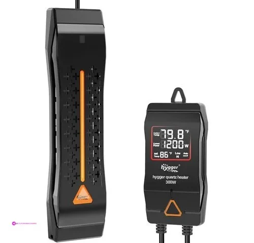 Hygger Aquarium Heater 300w 500w 800w 1000w 1200w Large Adjustable