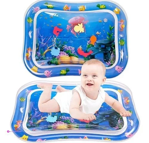 Kidsmind Baby Water Tummy Time Mat For 3-12 Months Inflatable