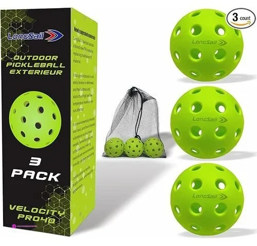Longsail Outdoor Pickleballs Usapa Approved P40 Indoor Pickleball Balls Non-friable