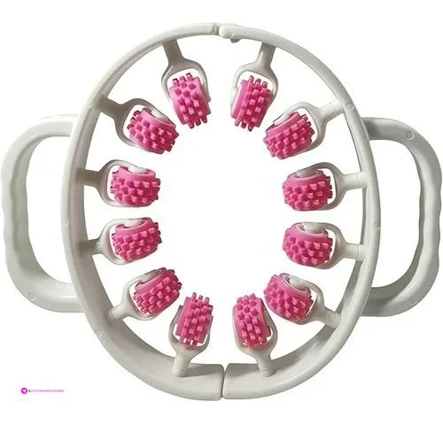 Omccyun Cellulite Massage Roller Lymphatic Drainage Massager Fascia Roller For