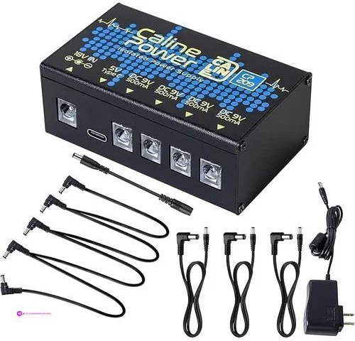 Caline Guitar Pedal Power Supply 9v 500ma Pedal Board Power