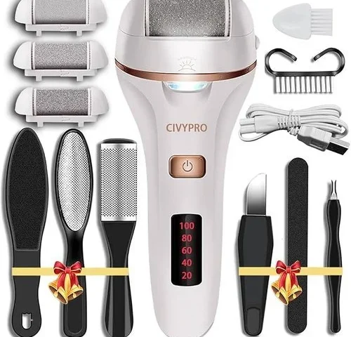 Electric Callus Remover For Feet Long Service Time Foot Scrubber