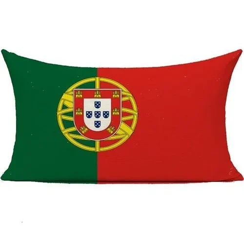 Yjqgol Flag Of Portugal Lumbar Pillow Covers 12 X20 30x50cm
