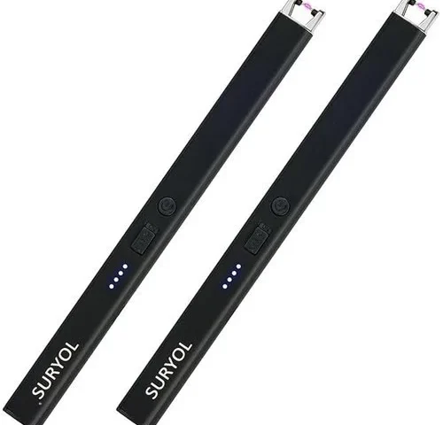 Suryol Electric Arc Lighter – Usb Type-c Rechargeable Windproof Flameless
