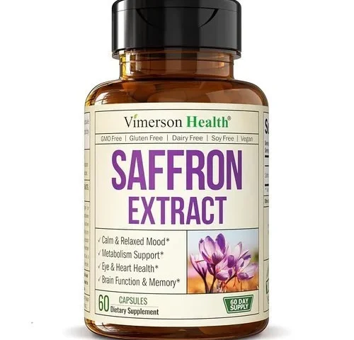 Saffron Supplements For Women Men Saffron Extract Capsules To Promote