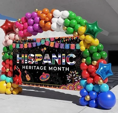 Hispanic Heritage Month Decorations 161pcs Hispanic Heritage Month Balloon Garland