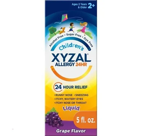 Xyzal Children S 24 Hour Allergy Relief Medicine For Kids