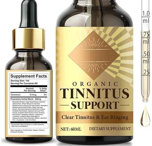Tinnitus Relief For Ringing Ears Natural Herbal Drops For Tinnitus