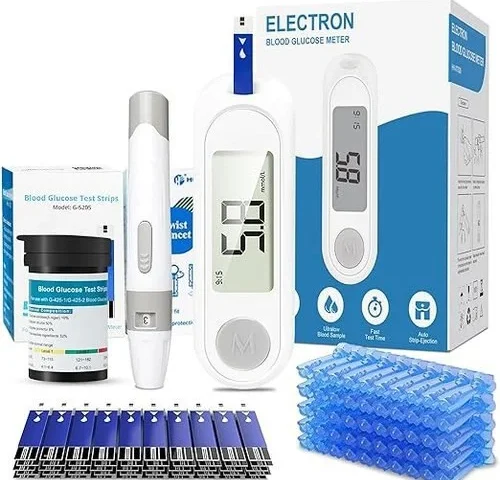 Blood Glucose Monitor Kit High Accuracy Blood Sugar Test Kit