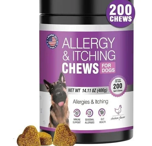 Dog Allergy Chews 200pcs – Dog Allergy And Itching Skin