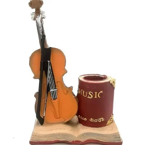 Gosyfeti Vintage Pen Holder For Desk Pencil Cup Organizer Rustic