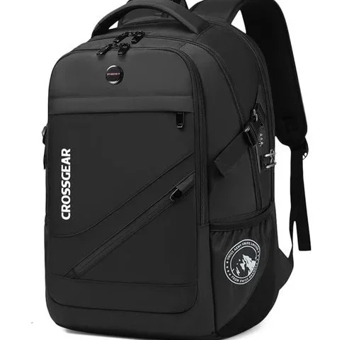 Crossgear Large Travel Backpack Waterproof Laptop Bag Airline Approved Business