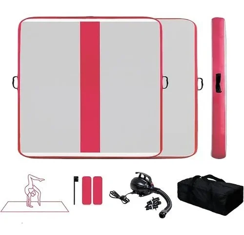 Tuxedo Sailor Inflatable Gymnastics Mat With Electric Pump Storage Bag