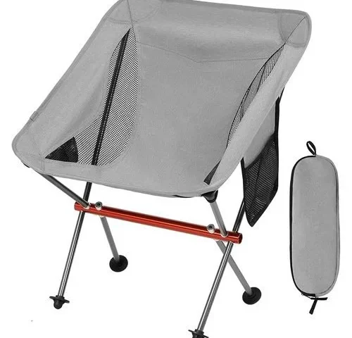 Shallwe Ultralight Camping Chairs All Aluminum Frame Portable Folding Camp