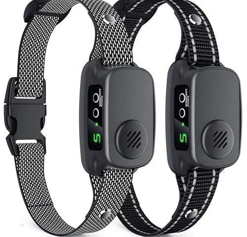 Bark Collar 2 Pack Dog Bark Collar For Large Medium