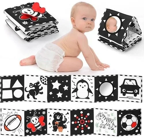 Ajsupojouet High Contrast Baby Toys For Newborn Tummy Time Toys