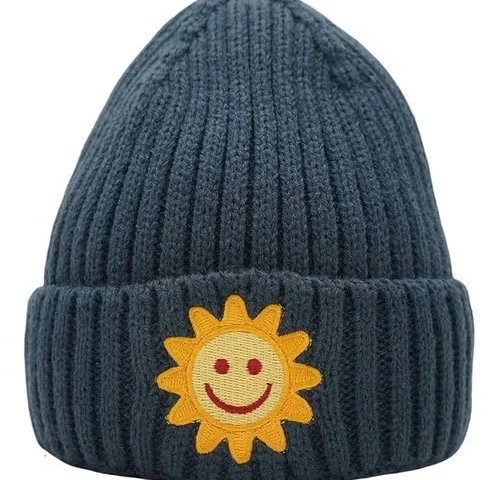 55cube Smiling Sun Baby Beanie 6-12 Months 12-18 Months 24-36