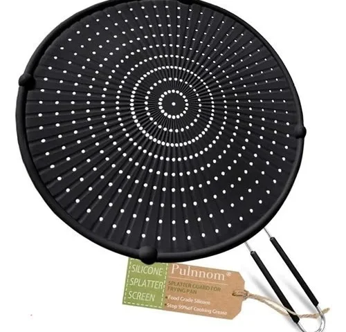 Silicone Splatter Screen For Frying Pan Grease Splatter Guard For