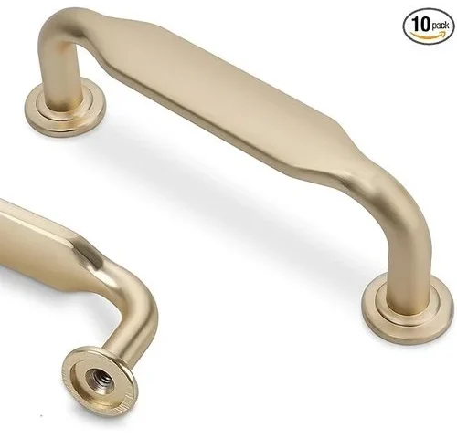 Komotia 10 Pack 3 Inch Cabinet Pulls Brushed Brass Kitchen