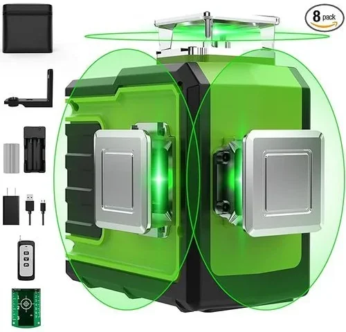 Maitheuo 360 Laser Level Self Leveling 12 Line 3d Green