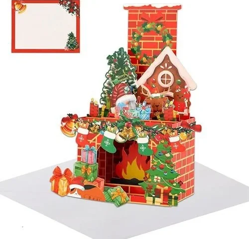 Flyab Pop Up Christmas Card – 5 2 X 6