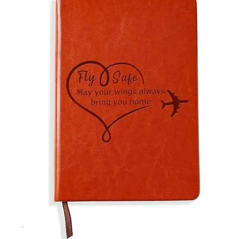 Lbwcer Pilot Gift Fly Safe Lined Journal Notebook Pilot Gifts