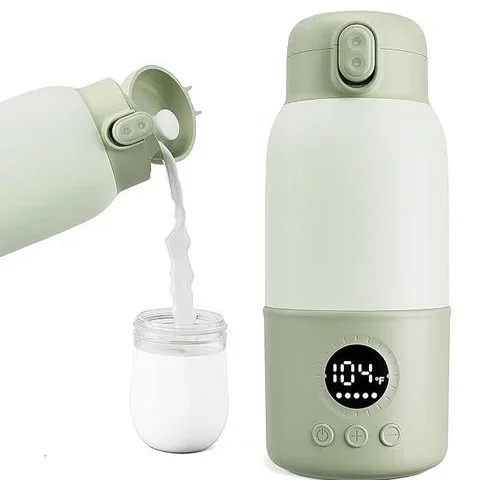 Portable Bottle Warmer For Travel 2-min Fast Heating Baby Bottle