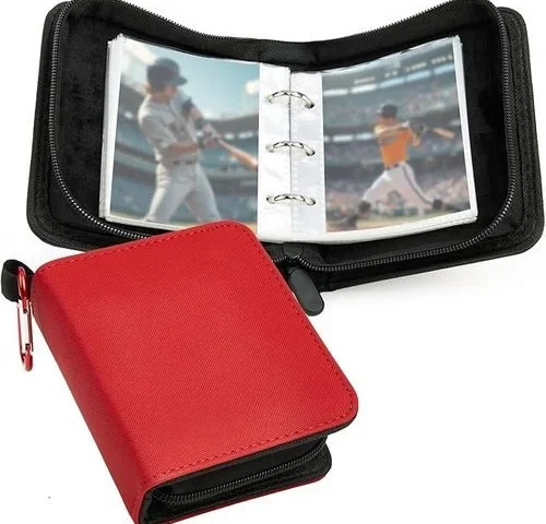 Mini 1-pocket Trading Card Binder Holds 80 Cards With 40