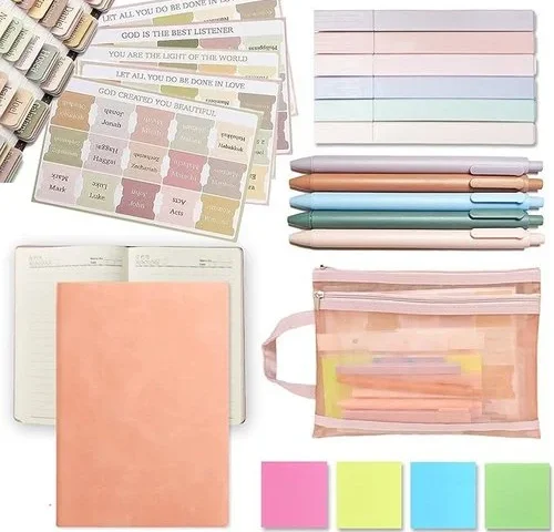 Yojo Bible Study Supplies Bible Journaling Kit With Journal 6