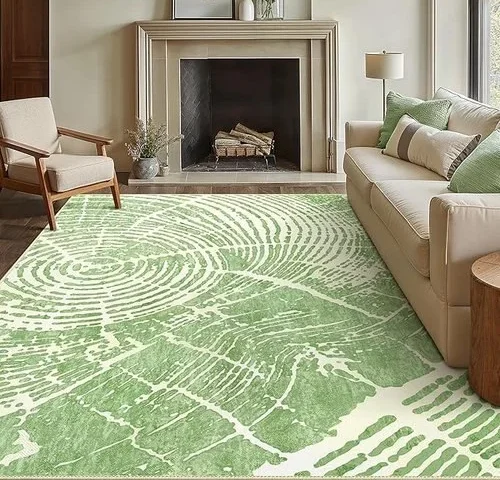 Bavni 8×10 Area Rugs Abstract Modern Living Room Rugs Machine