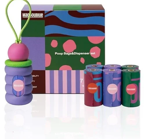 Maogoublue Dog Poop Bags With Dispenser Leak Proof And Extra