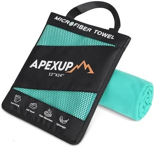 Apexup Microfiber Travel Towel Ultra Absorbent Quick Dry Towels Lightweight