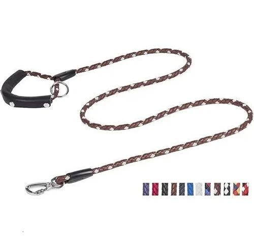 Ppeett 4 Ft 5 Ft 6 Ft Leather Dog Leash