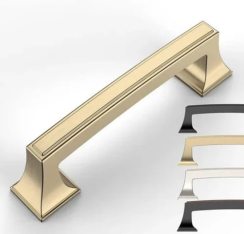 9build 10 Pack 3-3 4 Inch Brushed Brass Cabinet Pulls