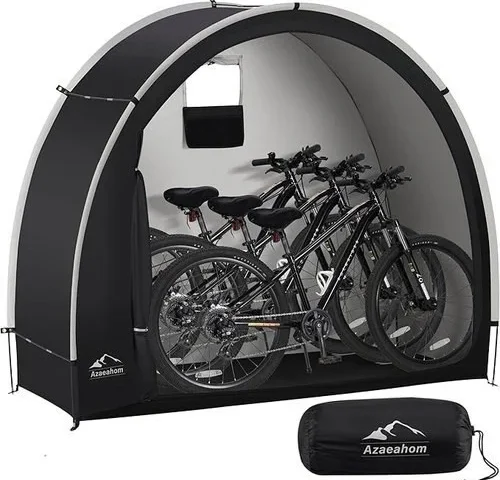 Azaeahom Bike Storage Shed Tent Waterproof Outdoor Storage Shed For